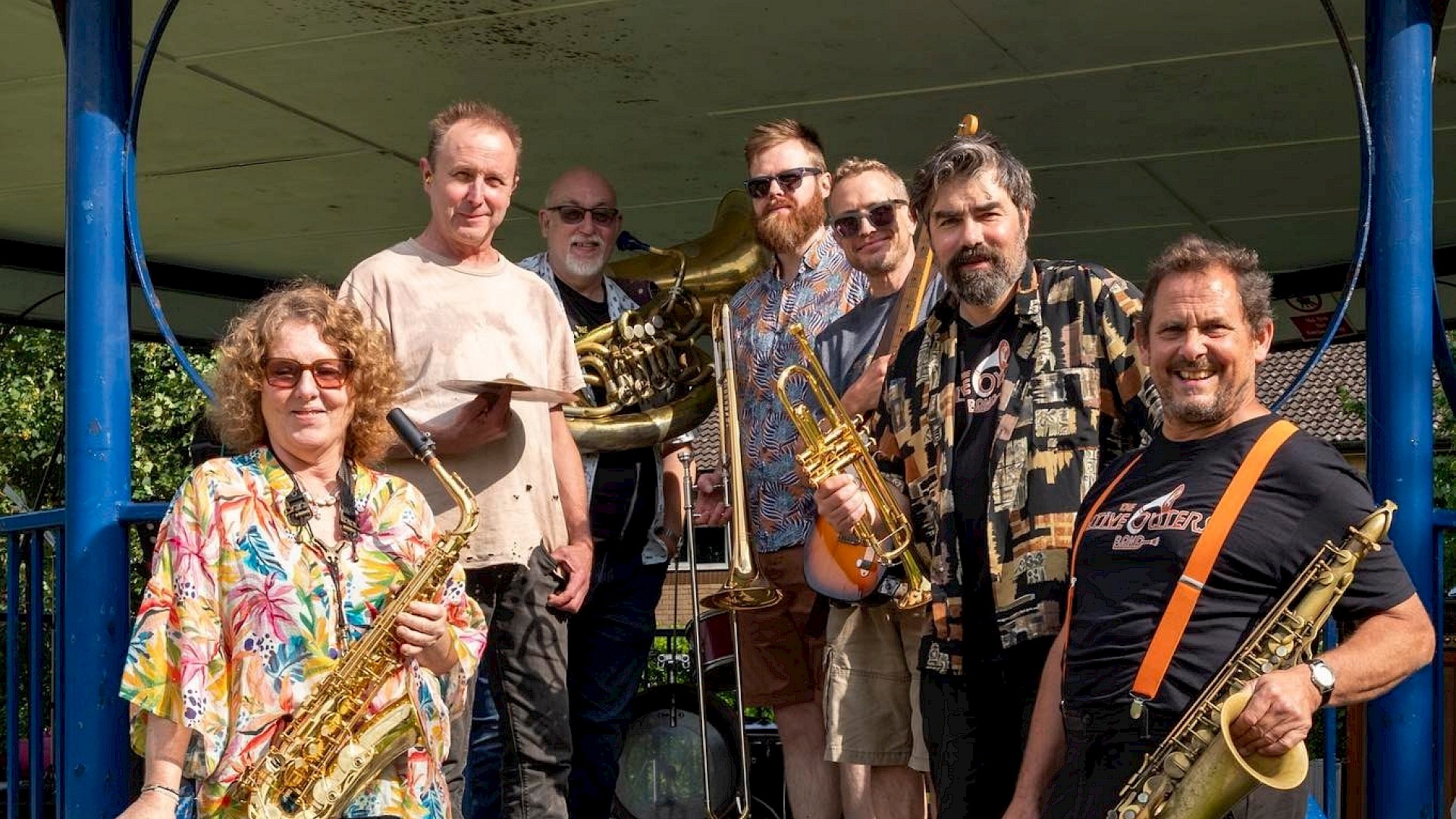 Brass in the Blooms: The Native Oysters Band Image