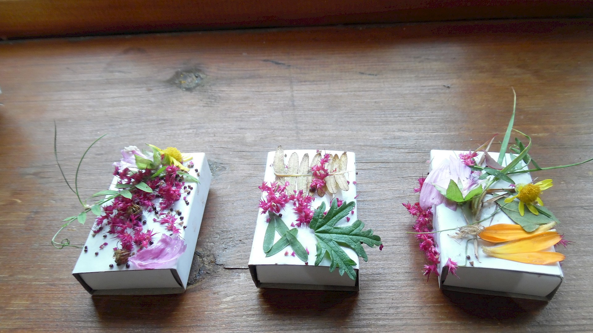 Summer Holiday Art Workshop: Mini Matchbox Nature Homes Image